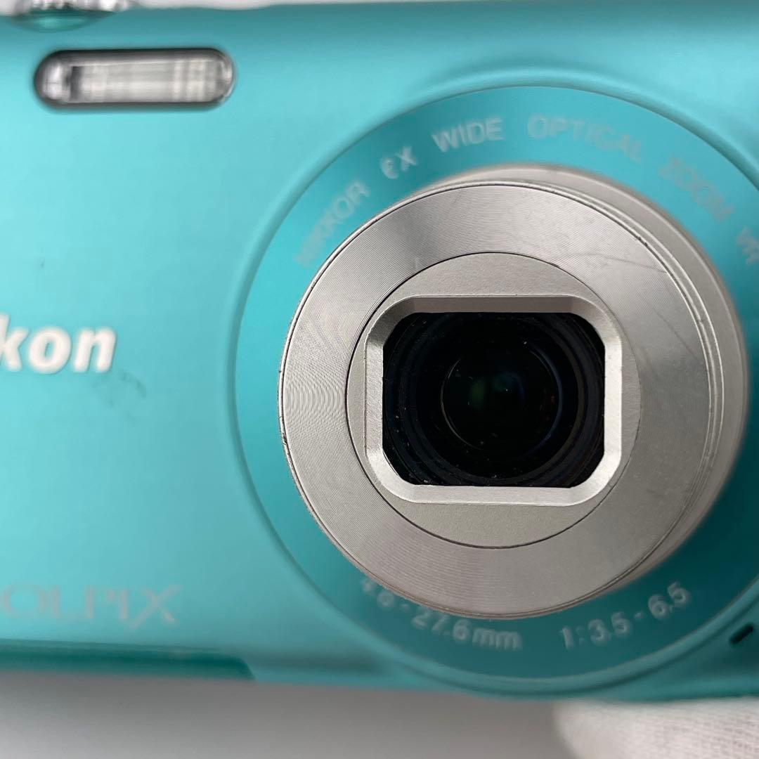 実写美⭕️【動作確認済み】Nikon COOLPIX S3300 BLUE