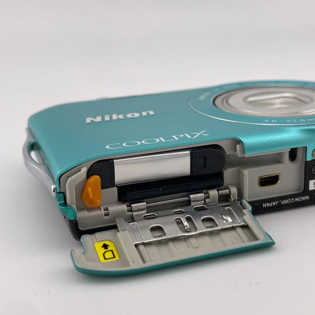 実写美⭕️【動作確認済み】Nikon COOLPIX S3300 BLUE