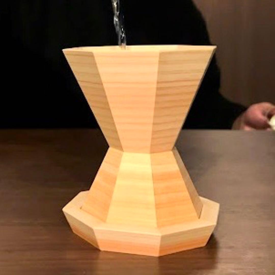 【新品】HAKKE 八景 木製グラス