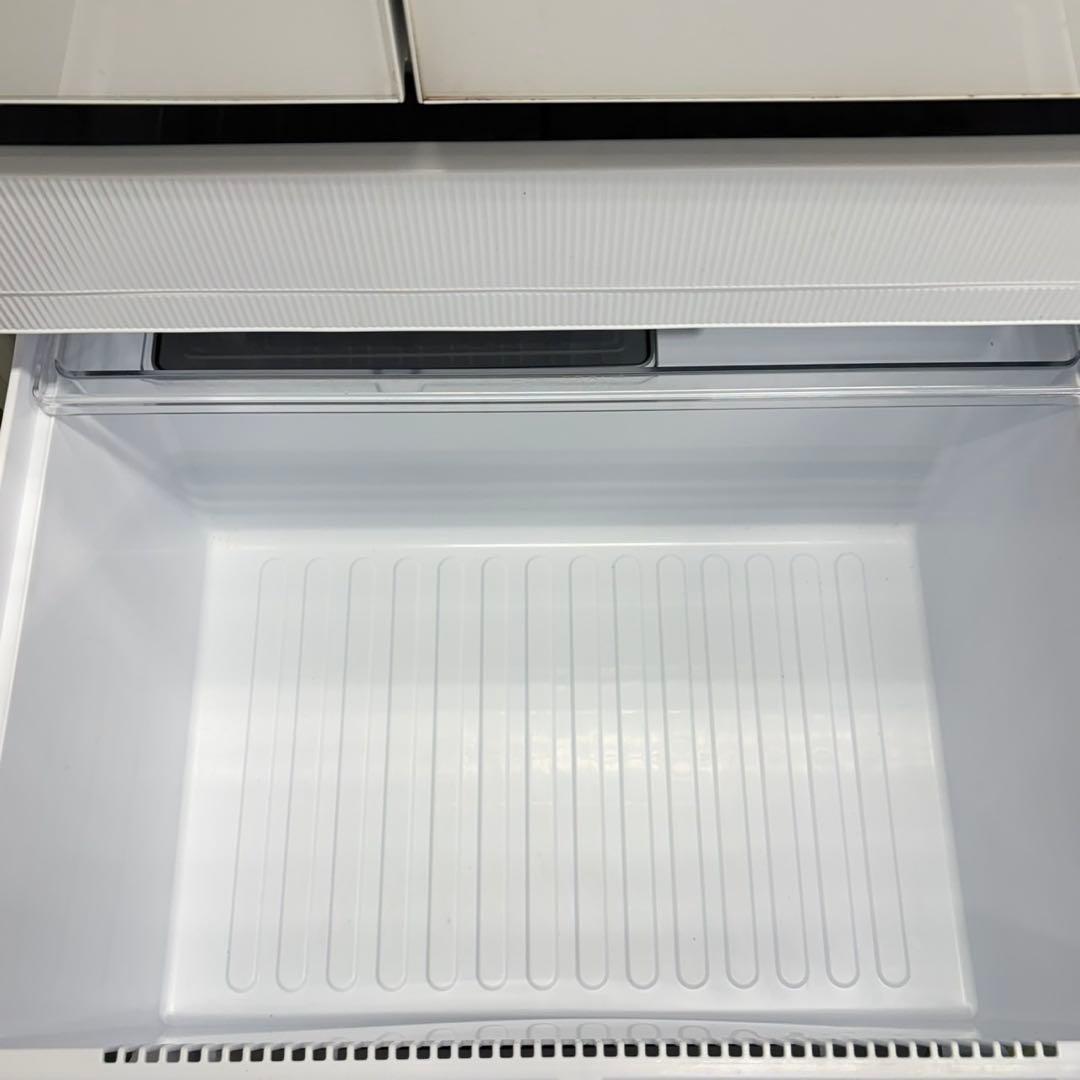 884 SHARP 450ℓ越え　超大型　冷蔵庫　ガラストップ　自動製氷機付き