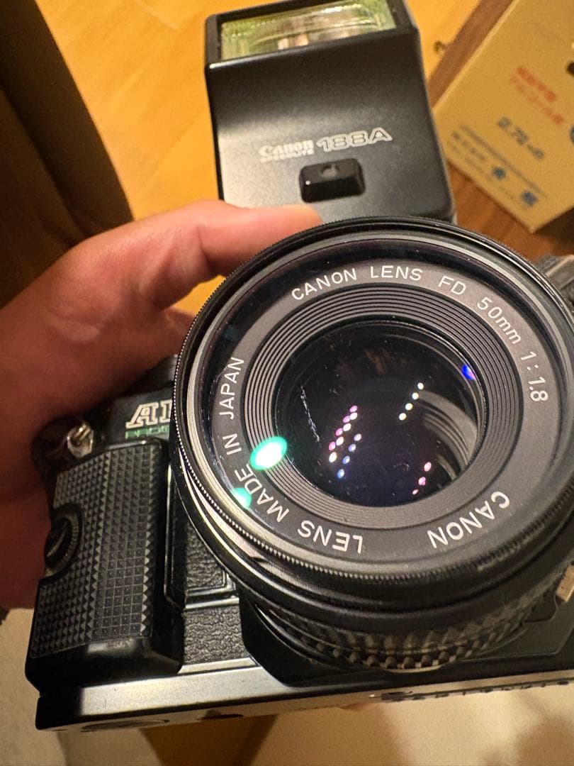 Canon キャノン AE-1 PROGRAM フィルムカメラ　レンズセット‼️
