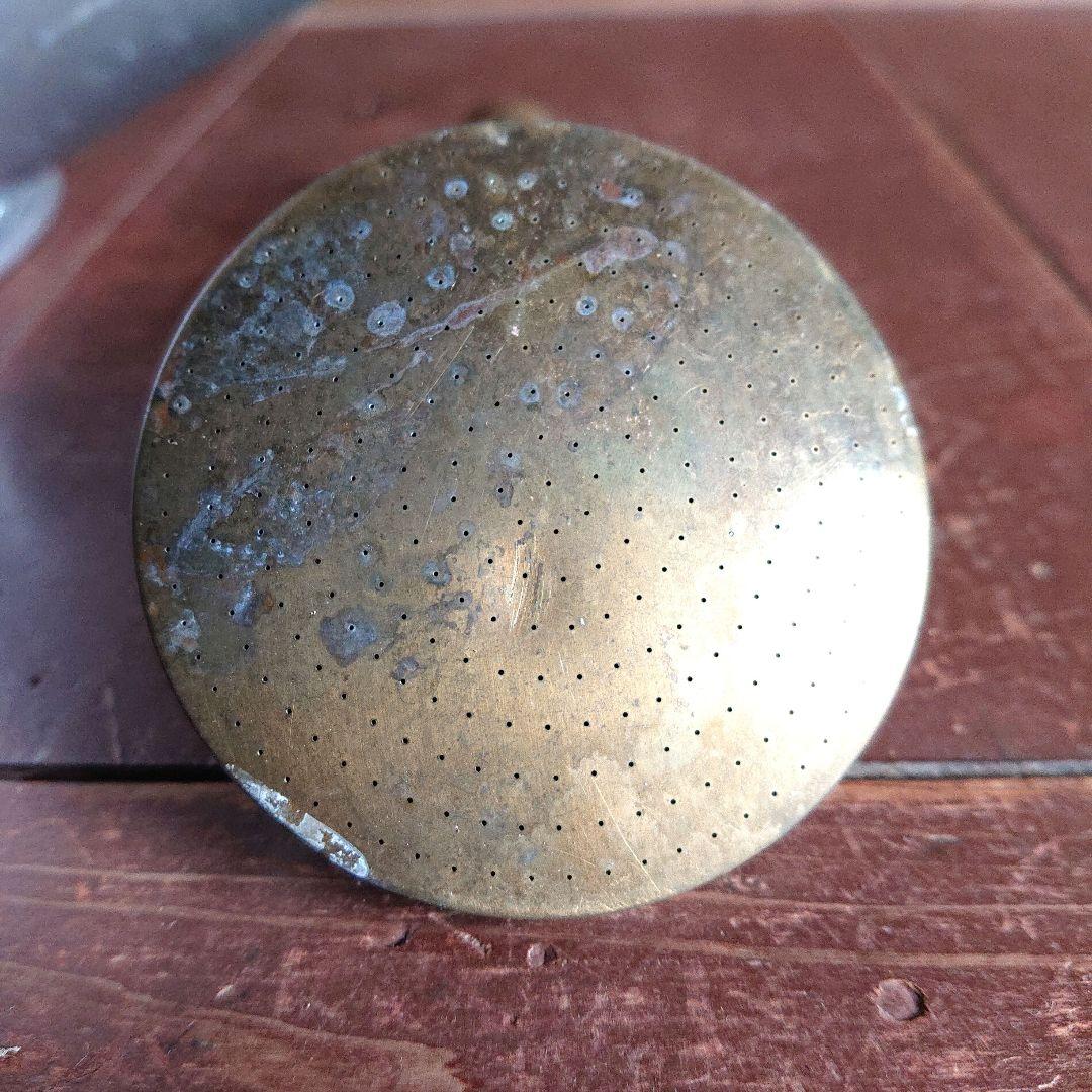 金属製じょうろ シルバー