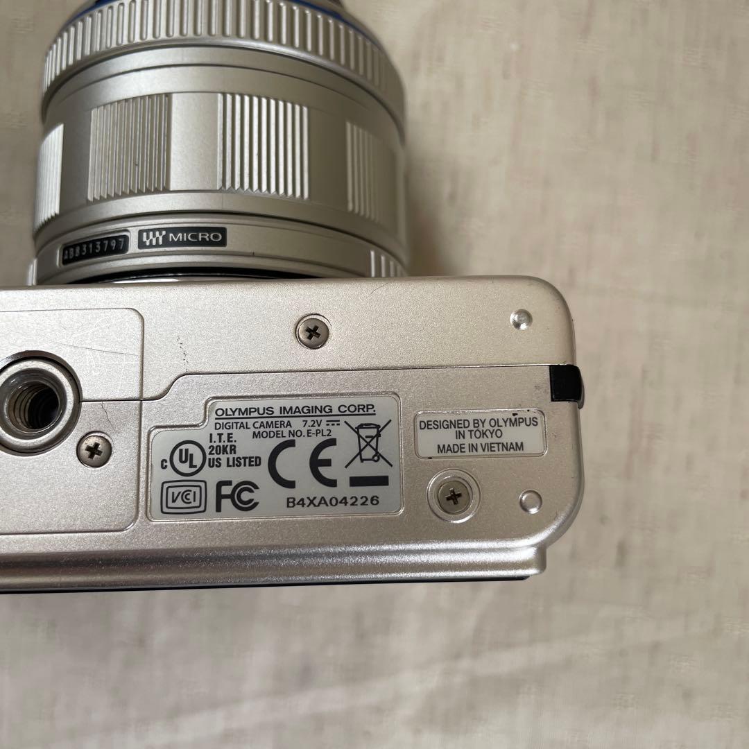 OLYMPUS PEN E-PL2 ミラーレス一眼 ダブルズーム※キャップ欠品
