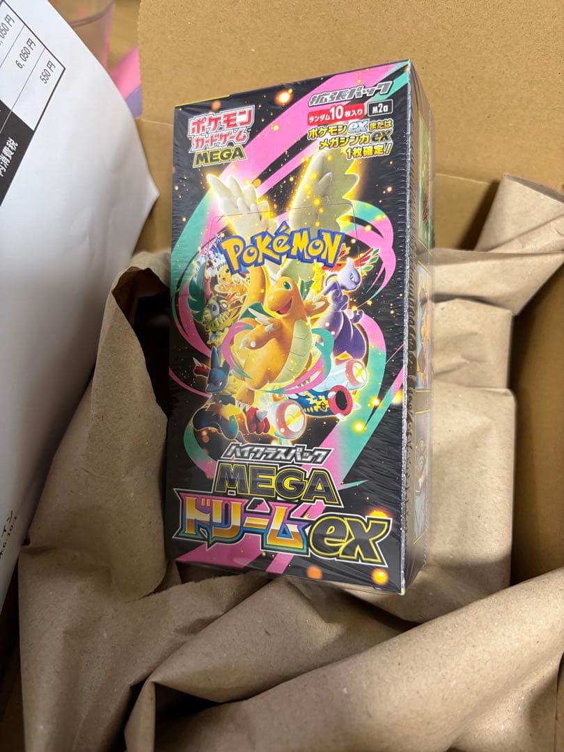 ポケモンカード　MEGA ドリームEX BOX 10枚入り