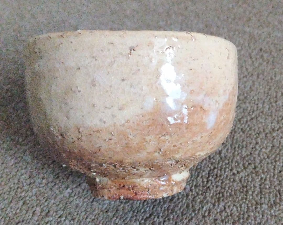新品　萩焼　天鵬山造　廣瀬淡雅作　茶碗　抹茶碗　茶道具　共箱　栞　伝統工芸　茶器