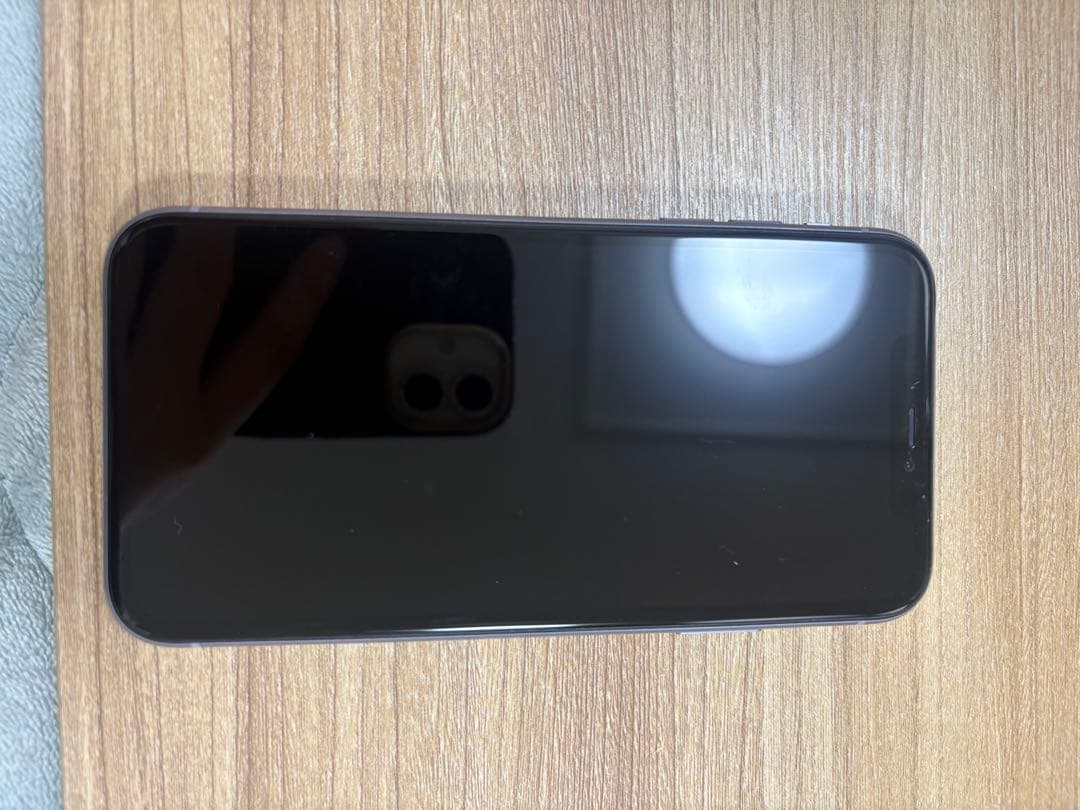 超美品　iPhone 11 128GBパープル初期化済みバッテリー最大容量87%