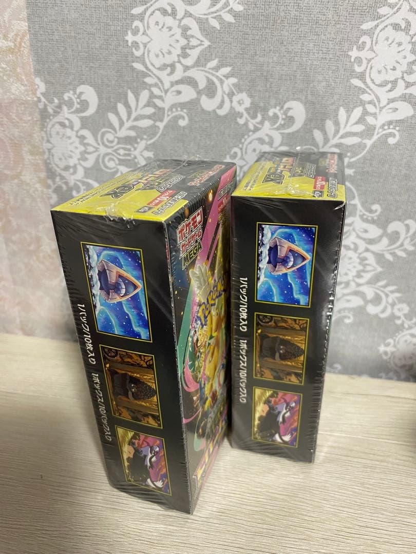 新品未使用：シュリンク付き ポケモンカード メガドリームｅｘ2BOXセット