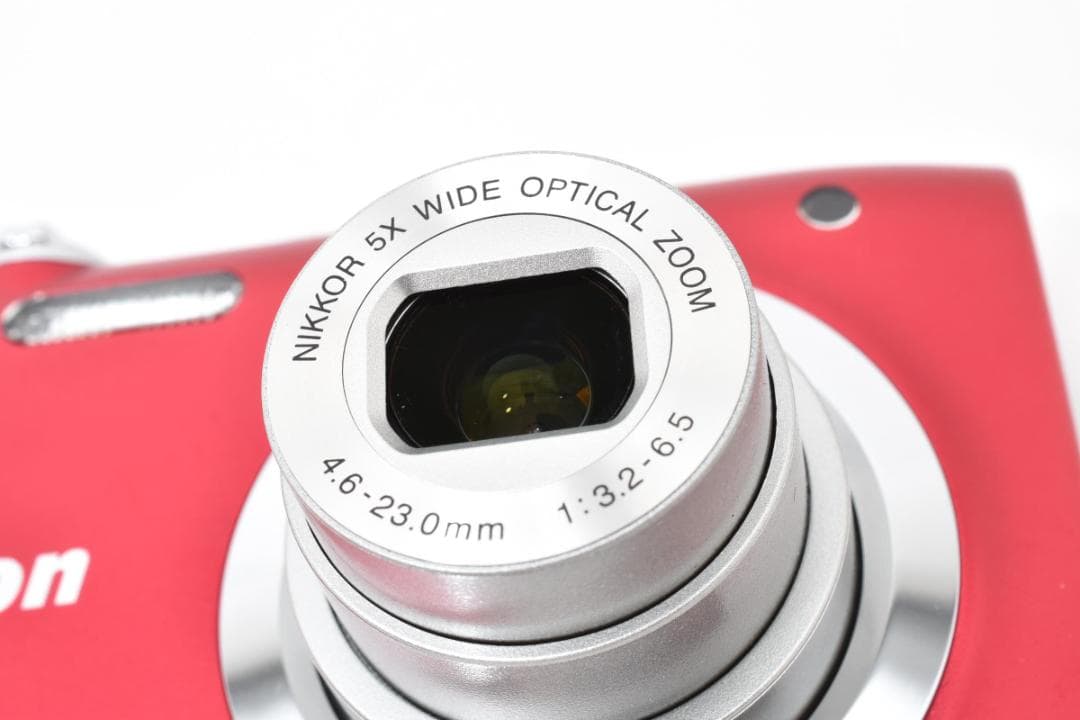 【極美品】Nikon COOLPIX A100 スマホ転送 コンデジ 855