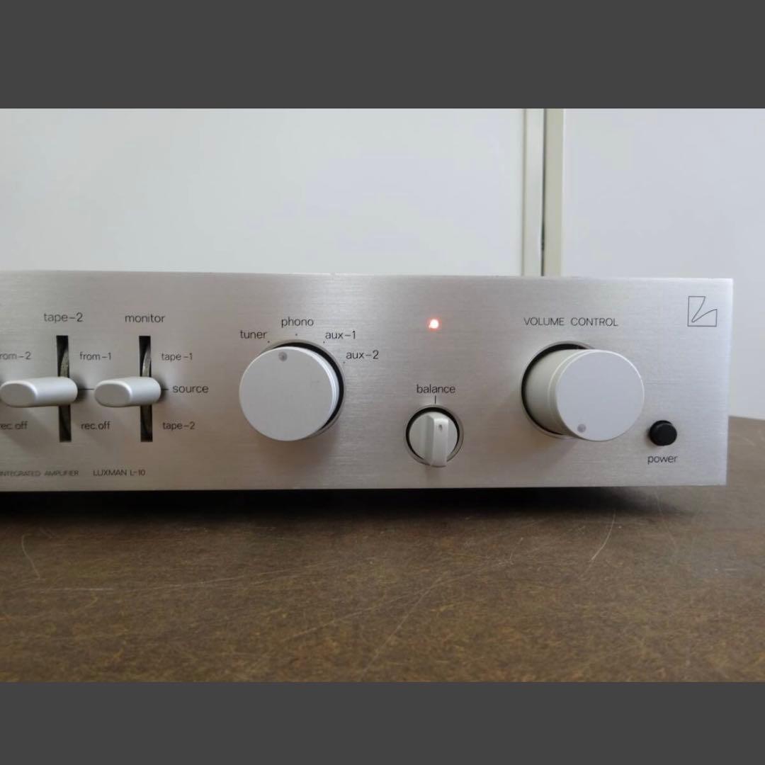 【極美品】LUXMAN L-10 プリメインアンプ ③