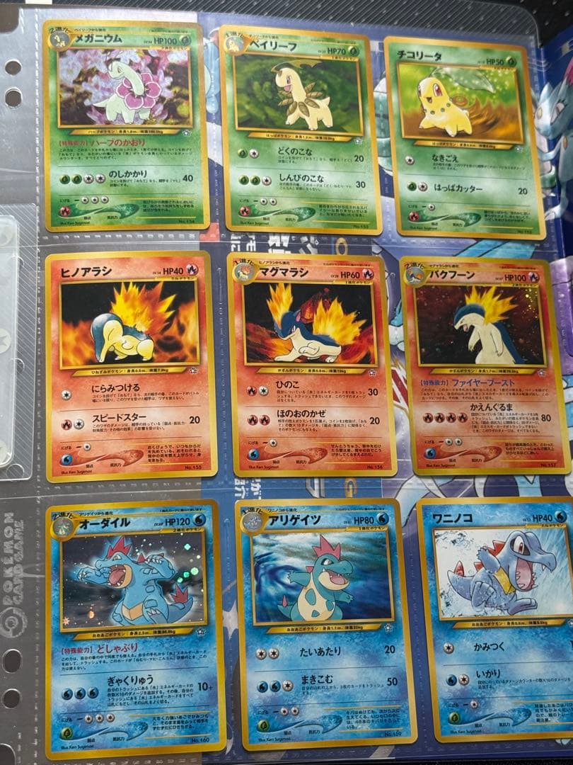 ポケモンカード ネオ プレミアムファイル 金・銀