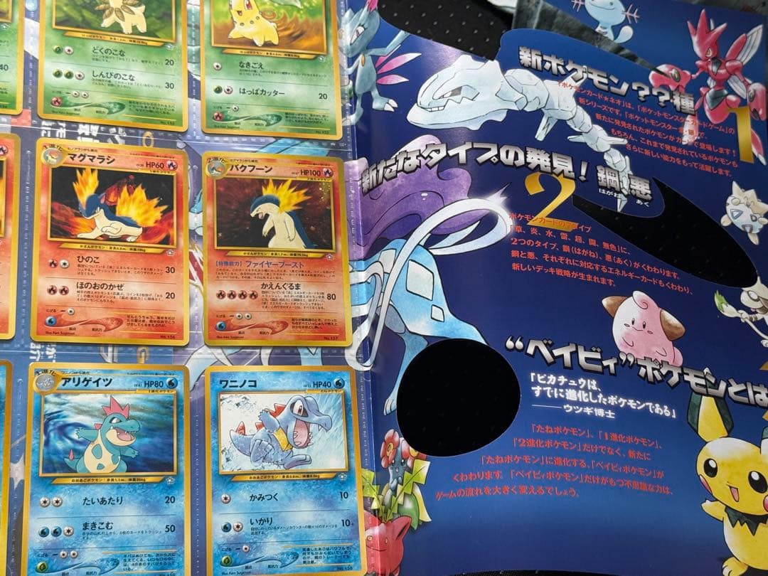 ポケモンカード ネオ プレミアムファイル 金・銀