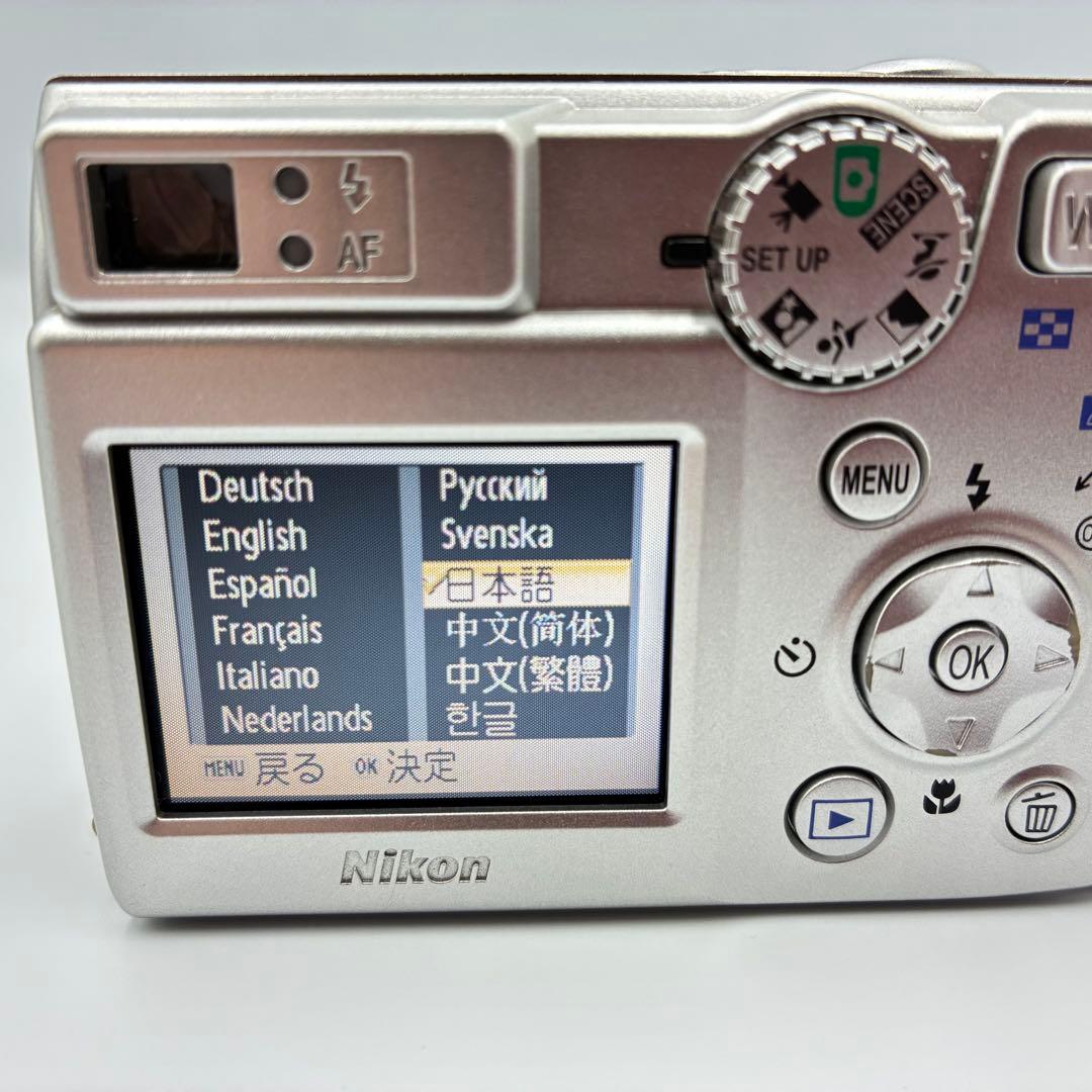 美品★ Nikon COOLPIX E7600 動作品 平成レトロ CCD 名機