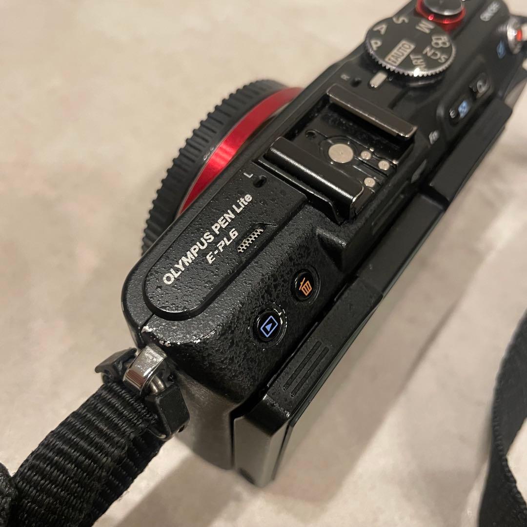 【ジャンク品】Olympus PEN Lite E-PL6（本体・付属品のみ）