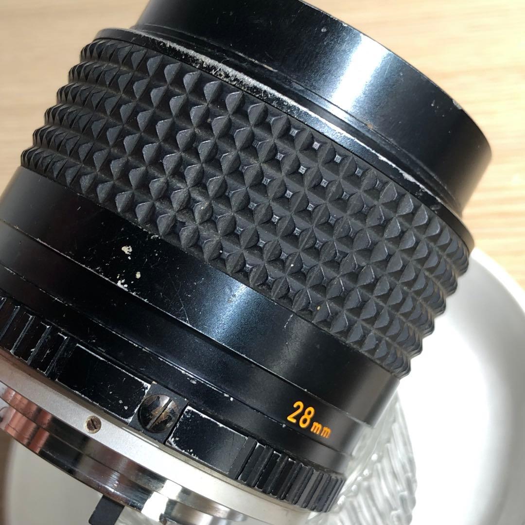 初期ロット？MINOLTA MC W.ROKKOR 28mm f2