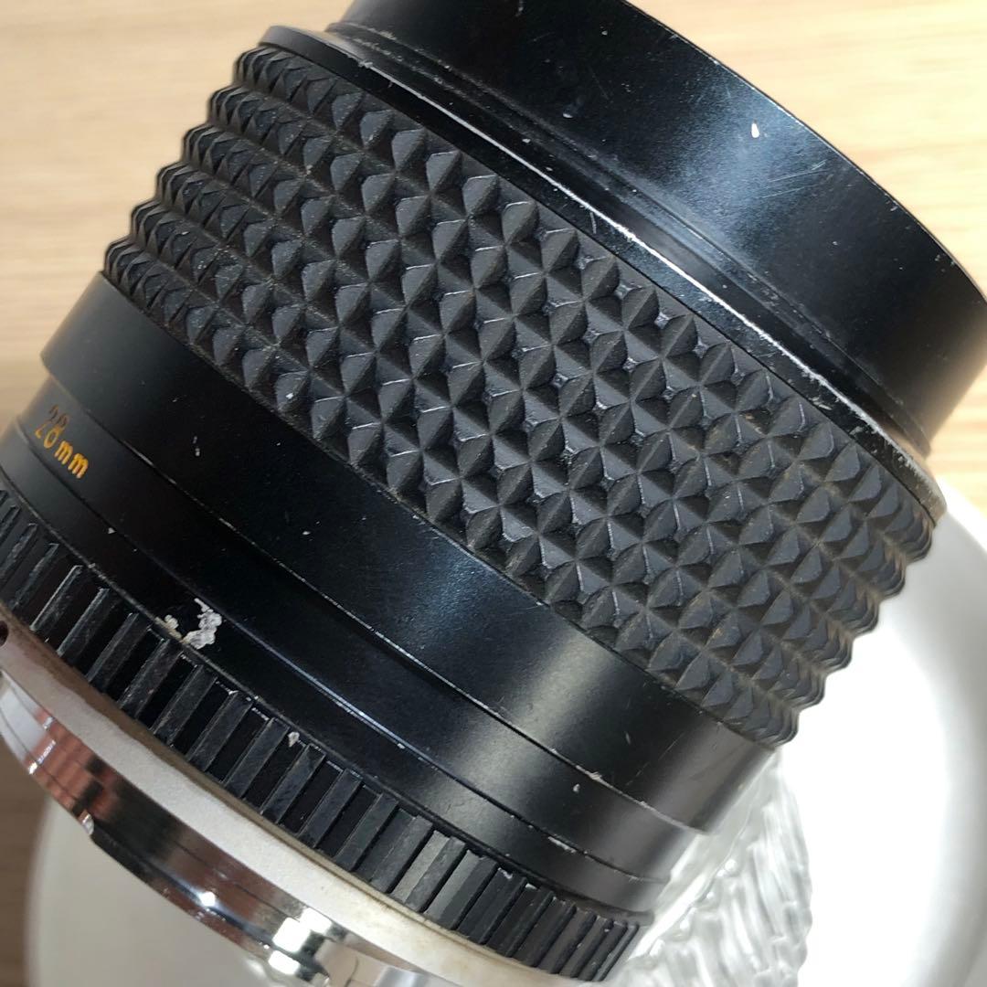 初期ロット？MINOLTA MC W.ROKKOR 28mm f2