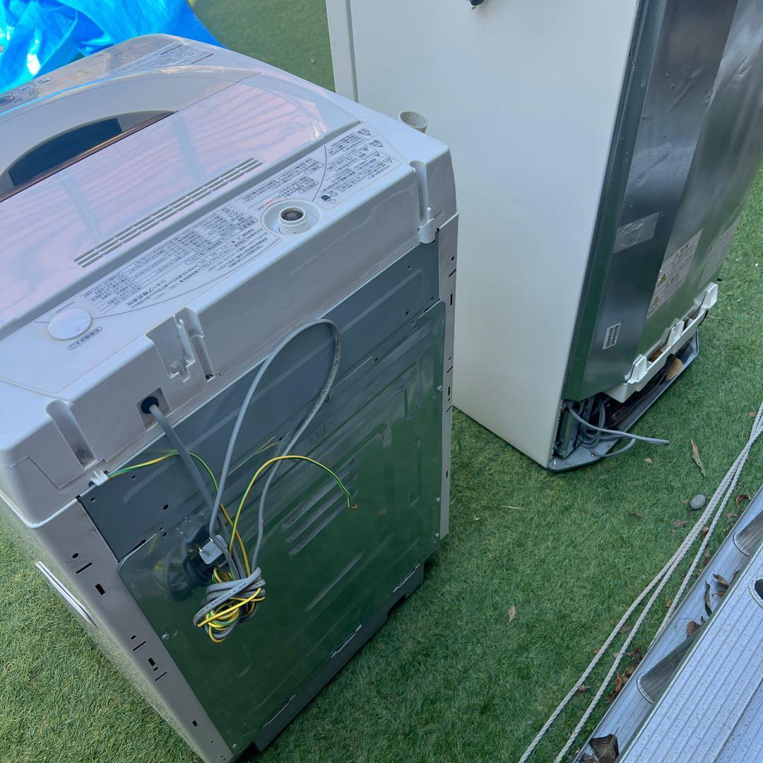 【横浜・川崎】家電3点セット　電子レンジ・冷蔵庫・洗濯機　簡易乾燥・自動霜取り