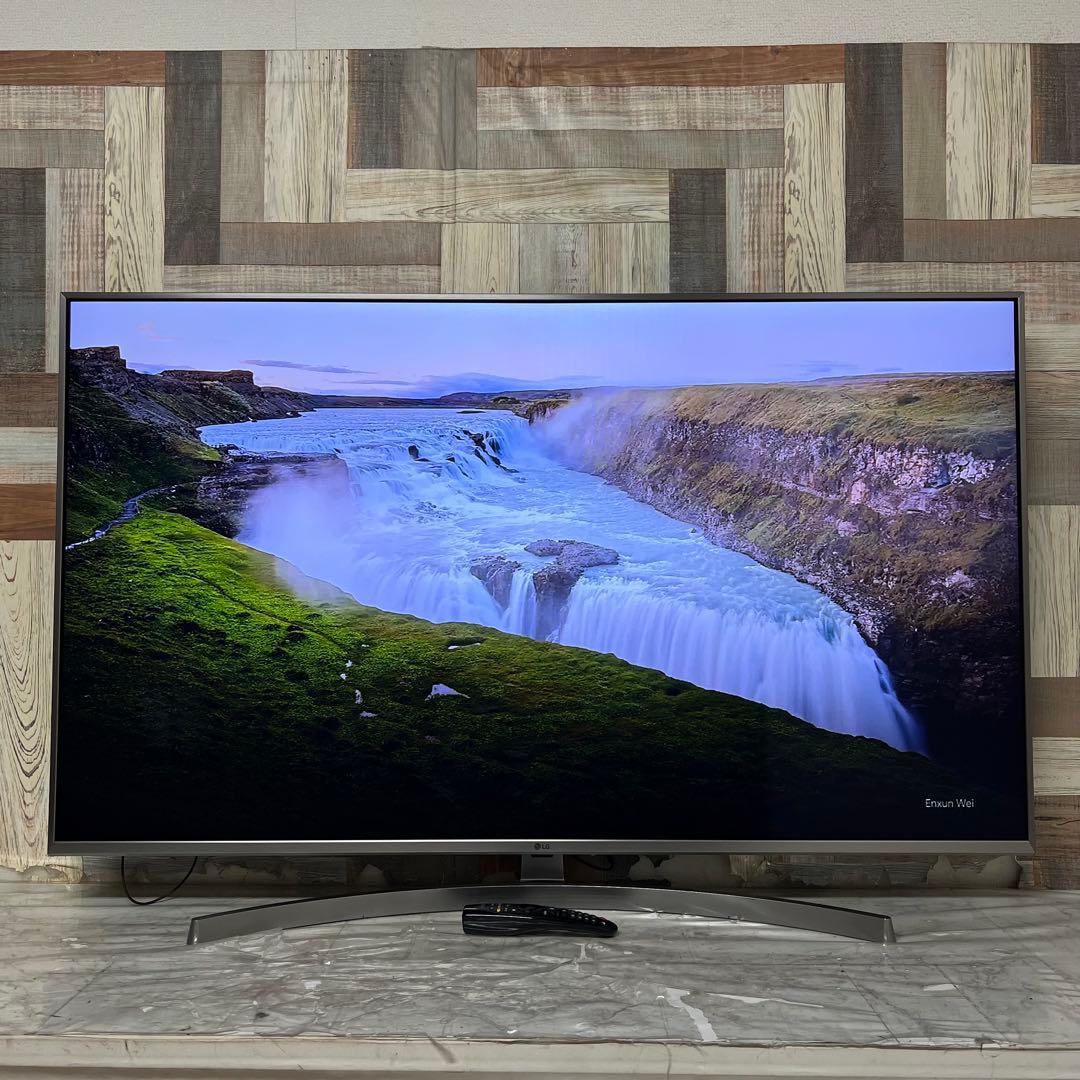 全国送料込❣️LG 4K液晶テレビ55型外付けHDD録画対応 Wi-Fi対応