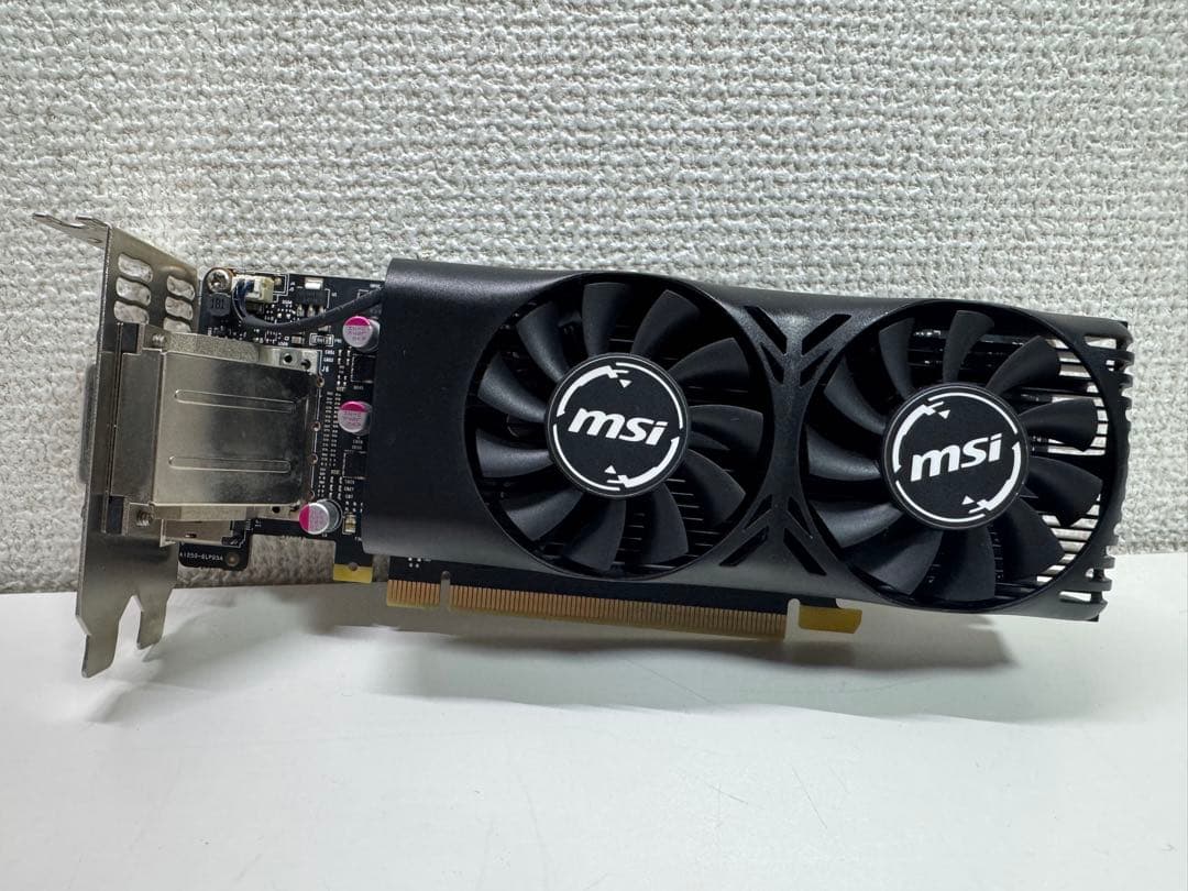 中古 MSI NVIDIA GeForce GTX1050 2GB LP