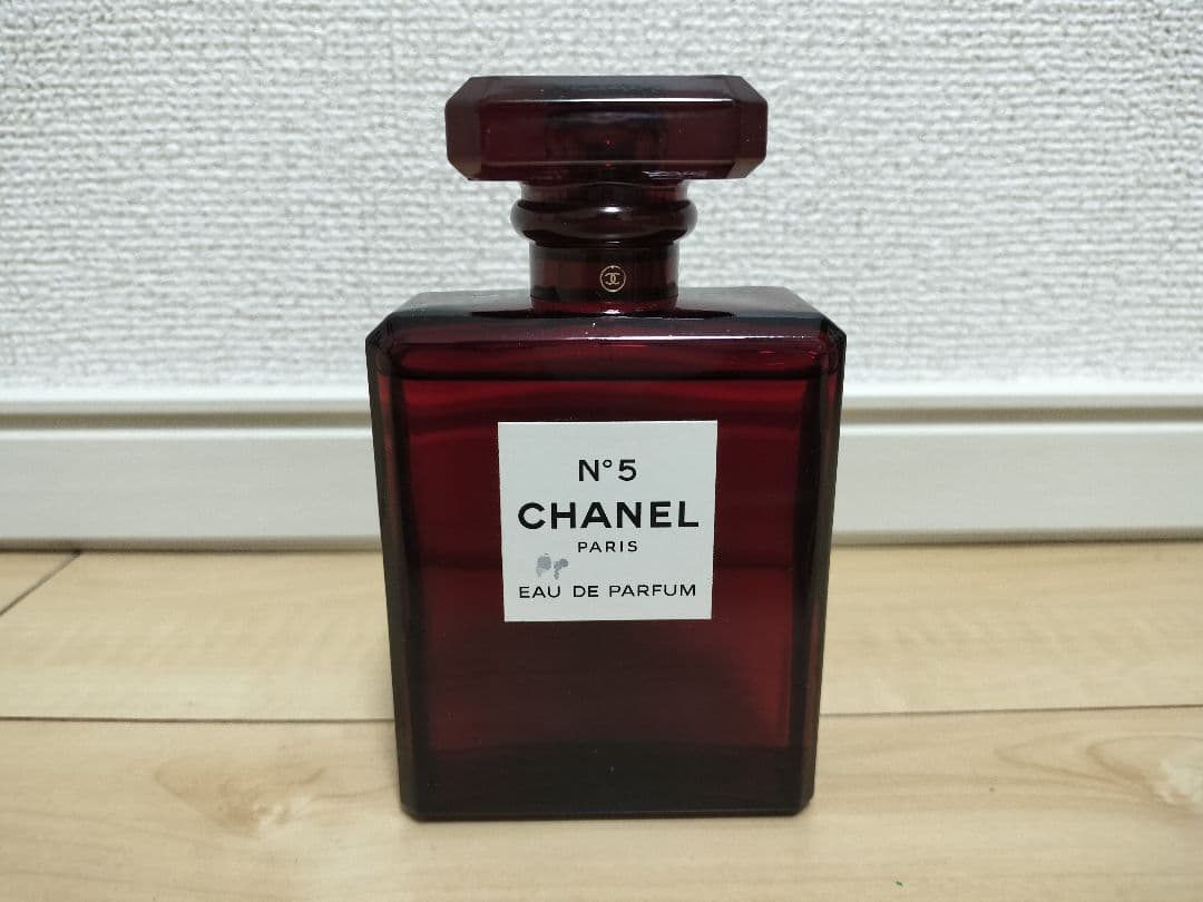 CHANEL No5 オードゥパルファム 限定 赤ボトル 100ml