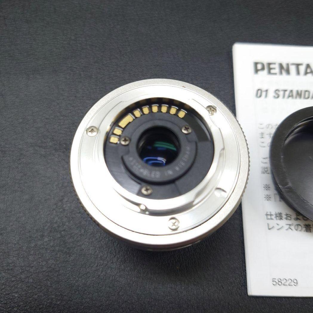 PENTAX Q　黒×茶 本革カスタム　 01単焦点レンズ　電池　充電器　取説