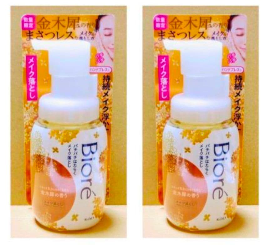 ビオレ　ザ　フェイス　 泡洗顔料　メイク落とし　金木犀