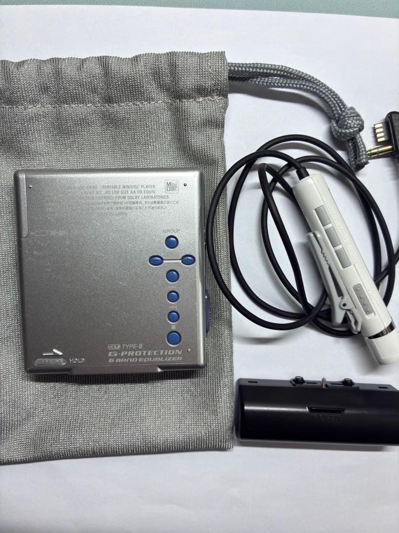 [動作品][美品]SONY MDプレーヤー、MZ-E510