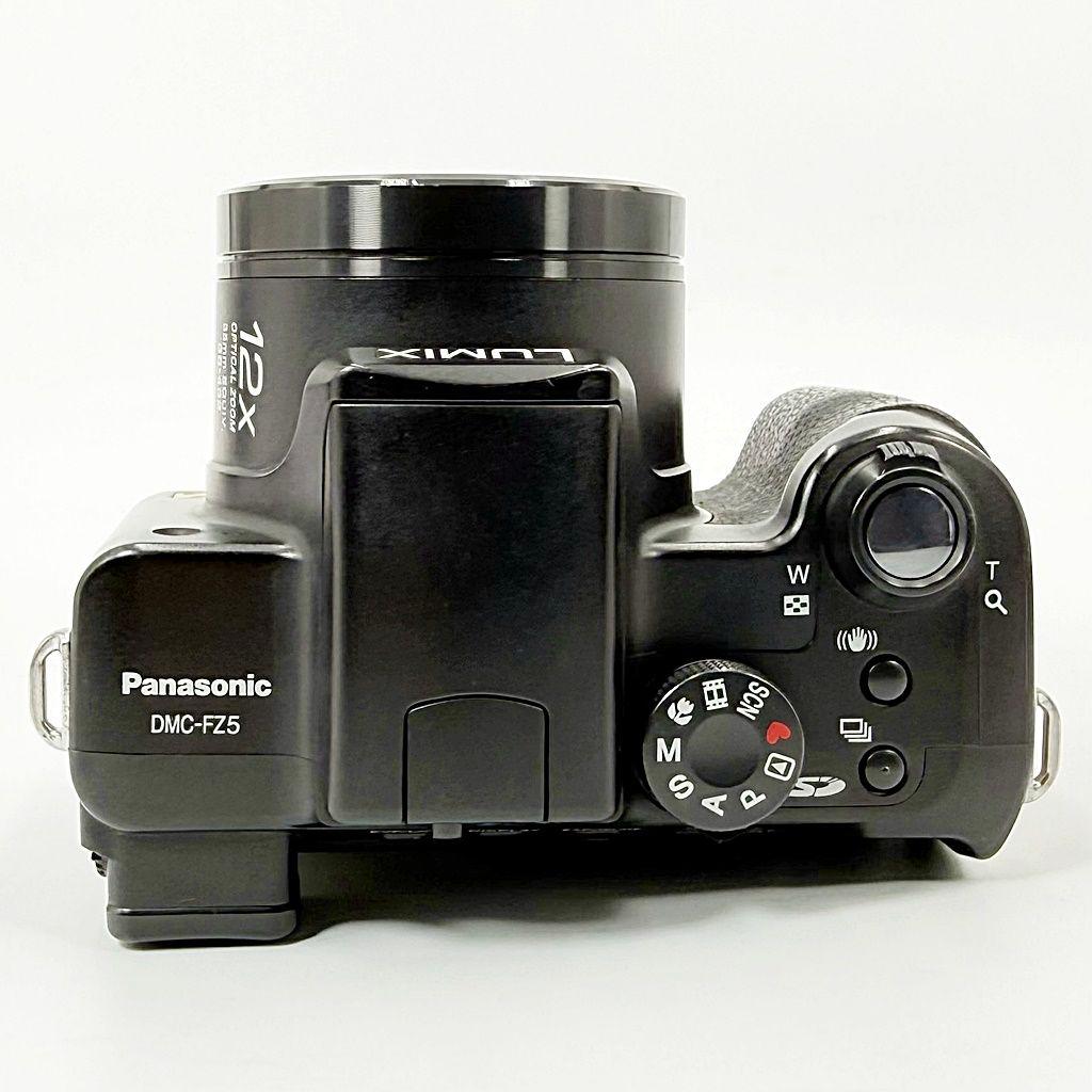 パナソニック LUMIX DMC-FZ5 ブラック コンデジ カメラ 中古