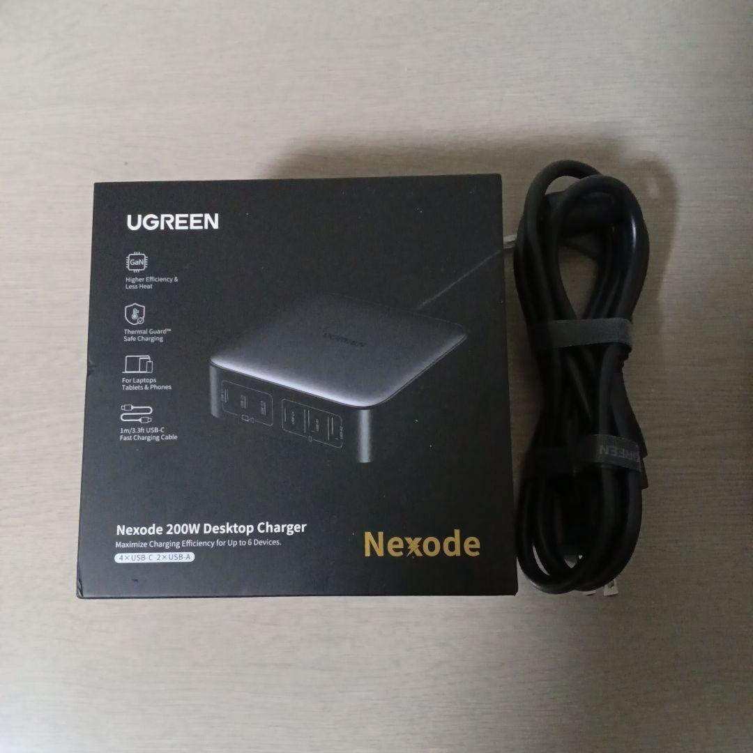 その他ノートPCアクセサリー UGREEN Nexode 200W Desktop Charger