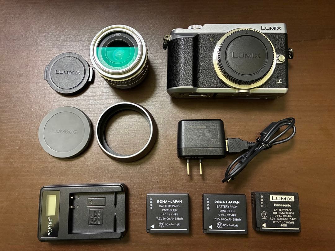 LUMIX GX7mk2シルバー＋LEICA単焦点15mmF1.7セット＋おまけ