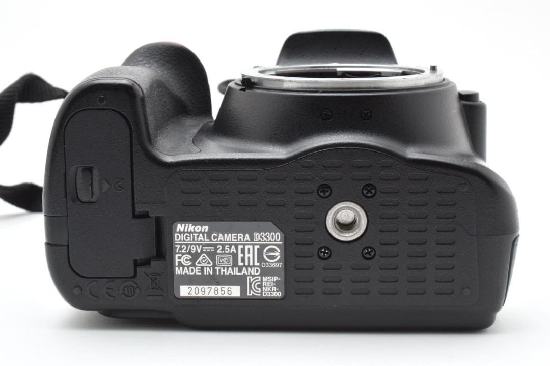 良品　Nikon D3300 ダブルレンズキット SD32GB/ガラスフィルム