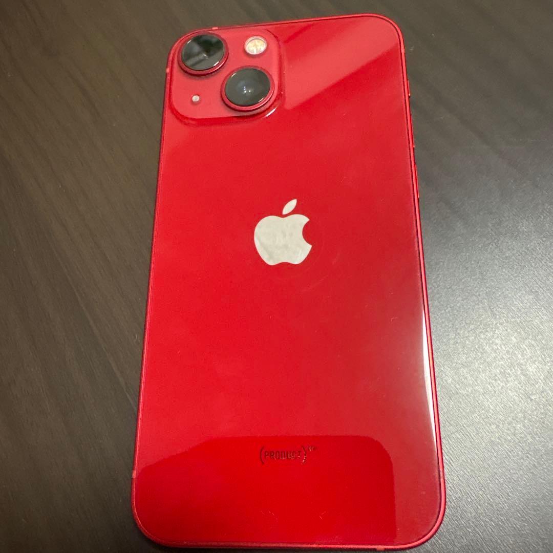 iPhone 13 mini RED 128GB SIMフリー 中古美品