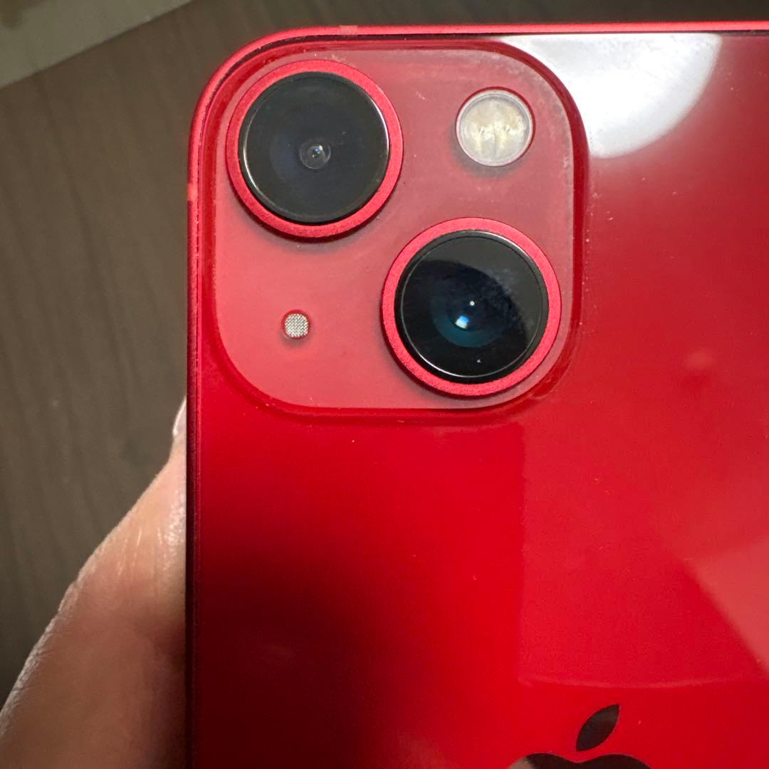iPhone 13 mini RED 128GB SIMフリー 中古美品