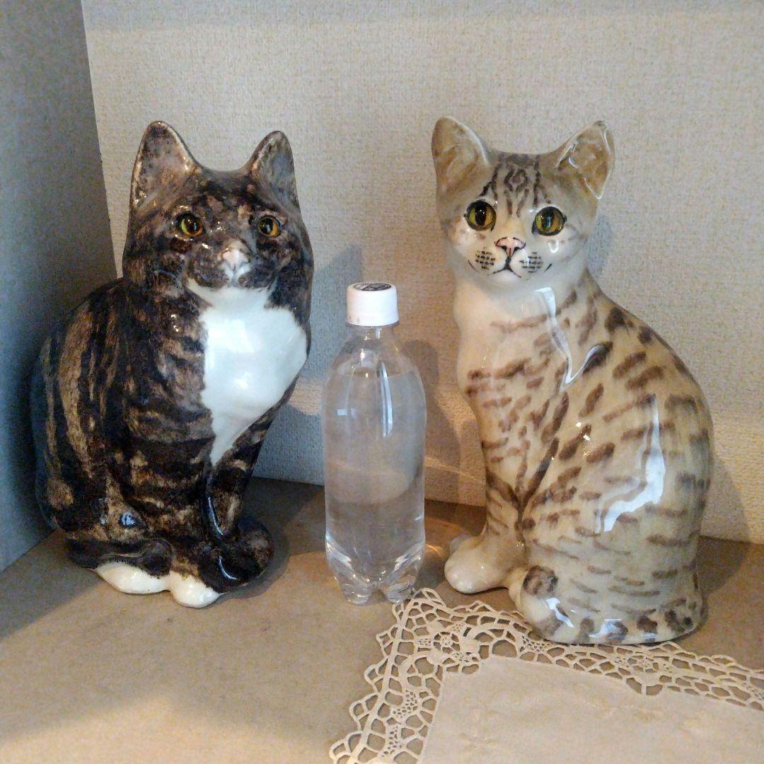 31cm！２匹の大きなウィンスタンレイキャット（ケンジントンキャット）セット販売