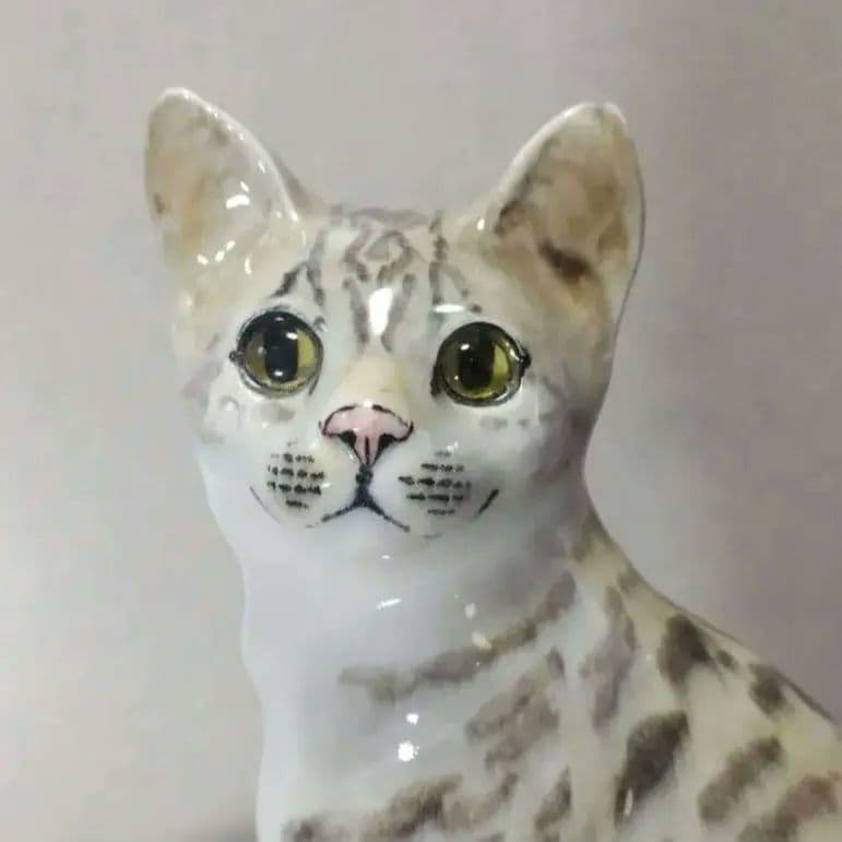 31cm！２匹の大きなウィンスタンレイキャット（ケンジントンキャット）セット販売