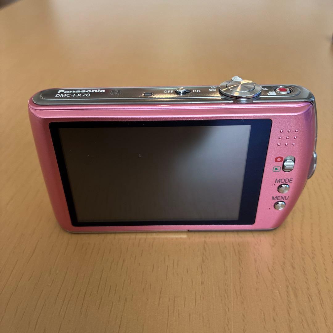 【箱、説明書付き】 LUMIX FX70 ピンク コンパクトデジタルカメラ