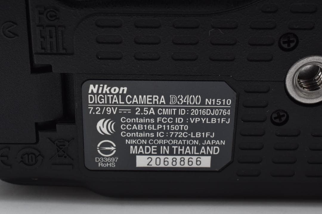 ❤Nikon D3400❤美品❤Bluetoothでシェア！❤小型軽量高性能❤