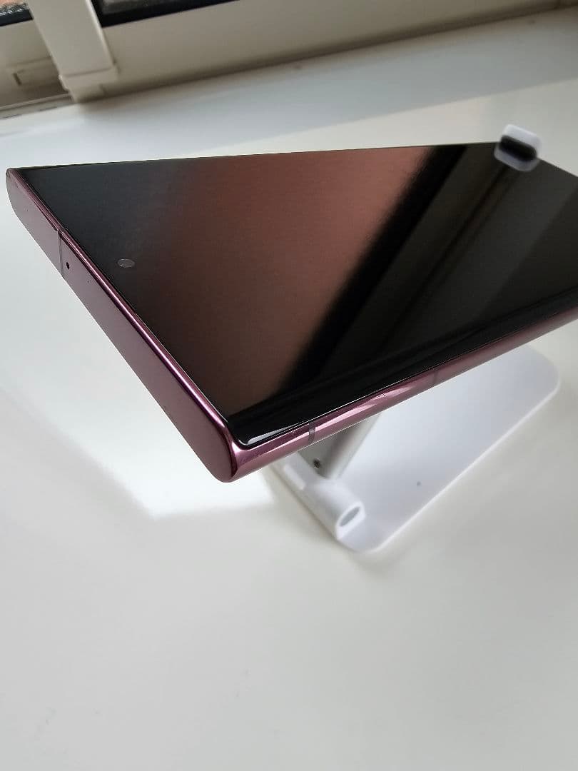 ​【美品】Galaxy S22 Ultra 256GB バーガンディ
