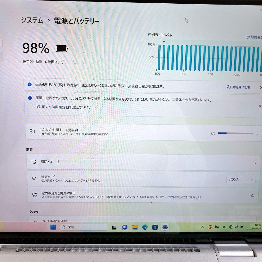 Let's note CF-FV1 14型 QHDタッチ 2021年モデル 軽量
