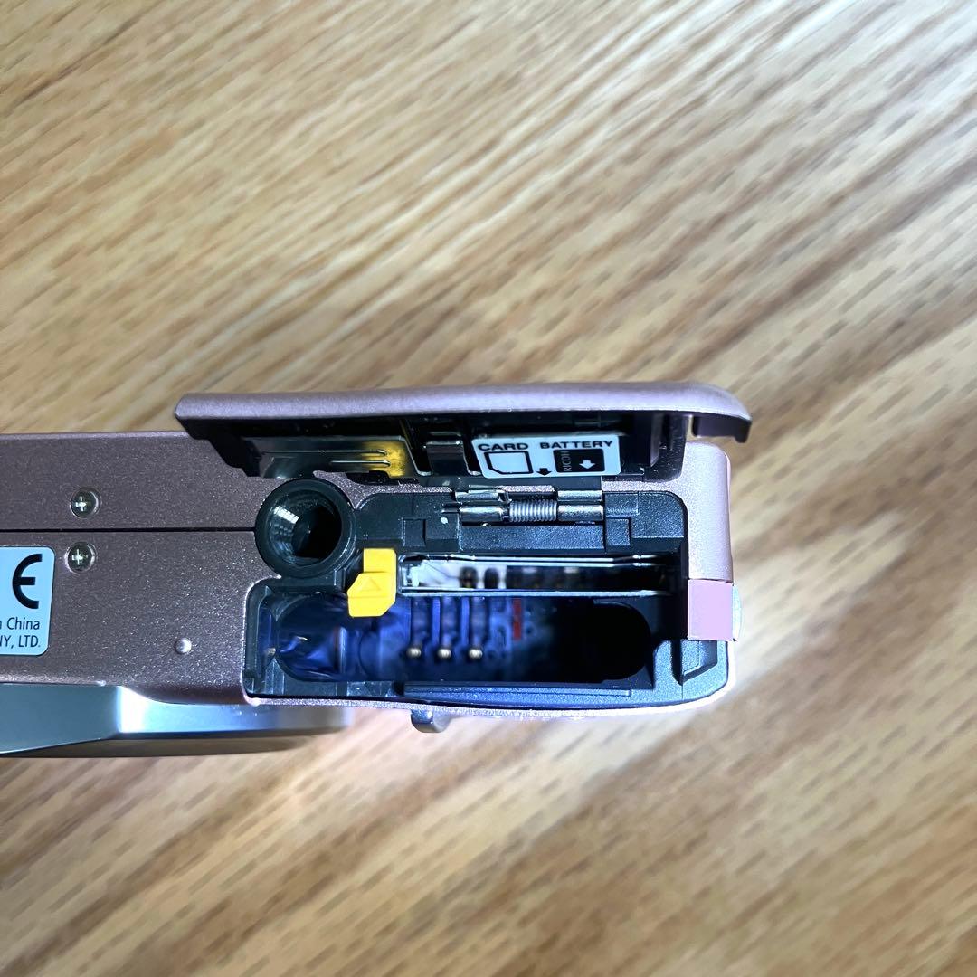 動作確認済、充電器付、リコー CX5 ピンク コン￼ パクトデジタルカメラ