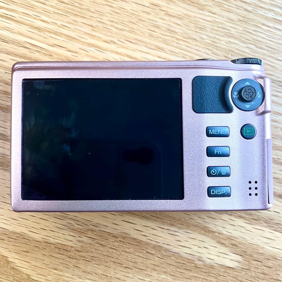 動作確認済、充電器付、リコー CX5 ピンク コン￼ パクトデジタルカメラ