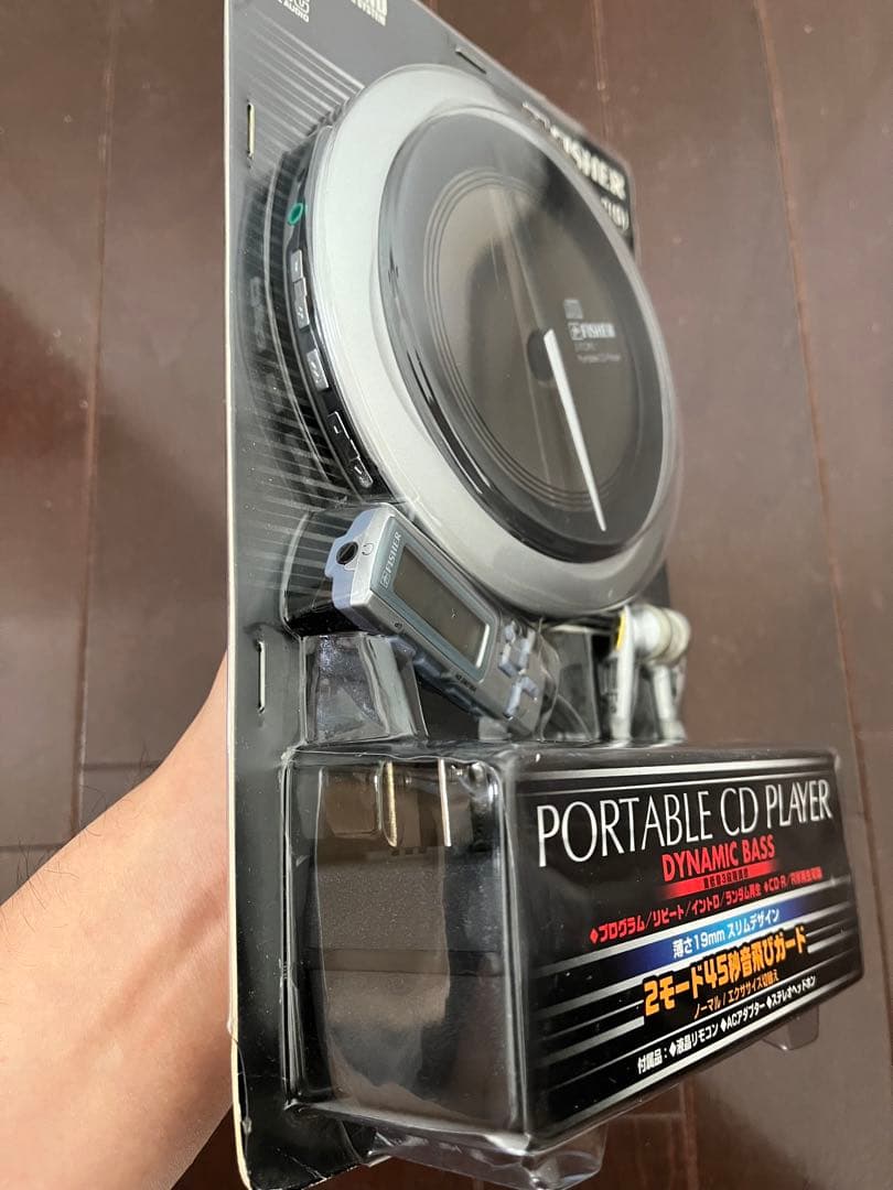 【未使用品 レア】 FISHER Z-TCDP3 ポータブルCDプレイヤー