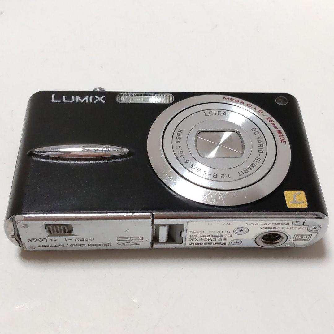 動作確認済み パナソニック LUMIX DMC-FX30 オールドコンデジ
