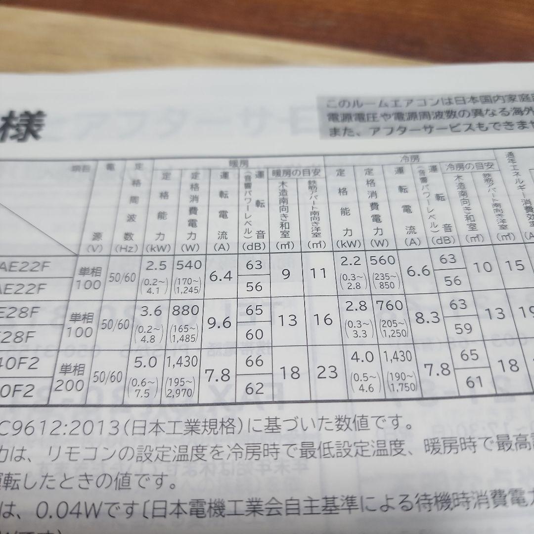 日立 RAS-AE40F2(W) エアコン本体