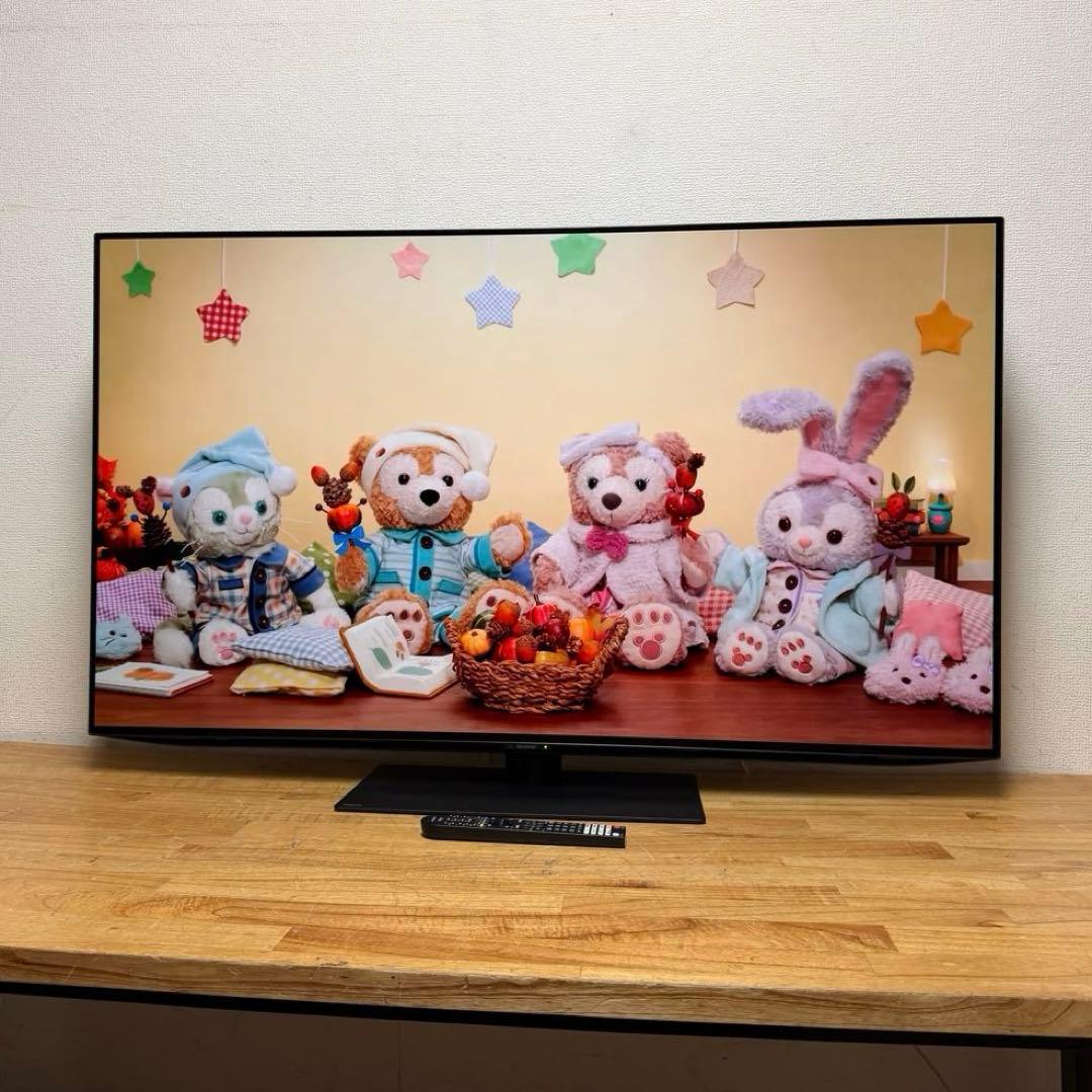 SHARP 55V型 4K 有機ELテレビ AQUOS 4T-C55DQ1