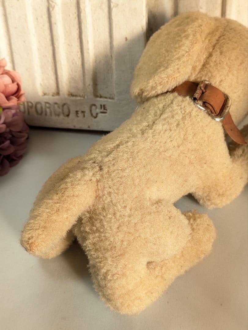 ラブラドール 子犬 ぬいぐるみ ヨーロッパ アンティーク ドイツ製