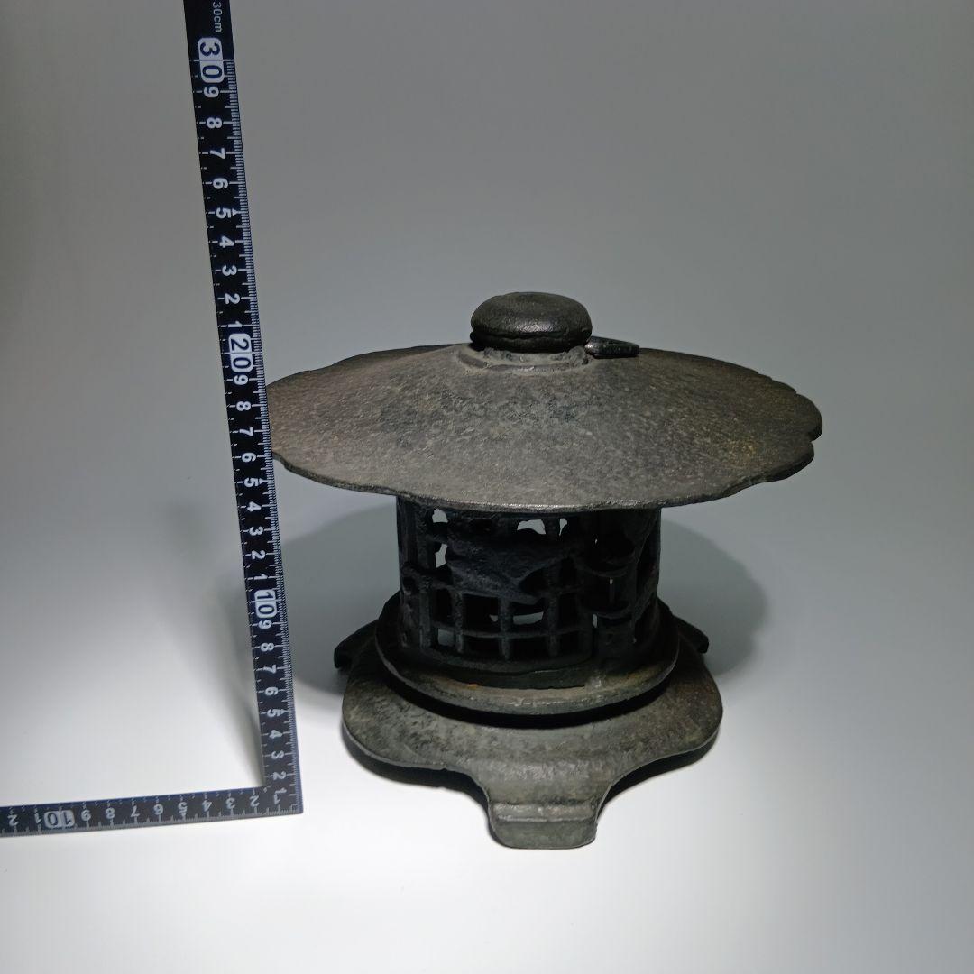 鉄製　吊り灯籠
