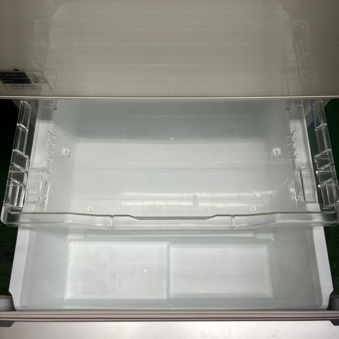 993 関東圏　大型冷蔵庫　5ドア　ガラストップ　400L強 右開き　極美品