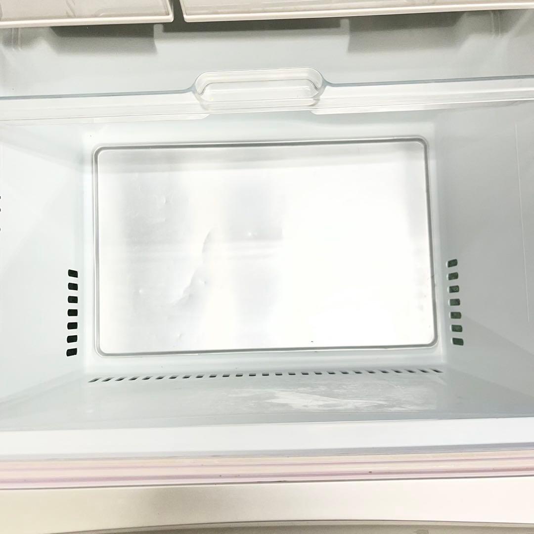 993 関東圏　大型冷蔵庫　5ドア　ガラストップ　400L強 右開き　極美品