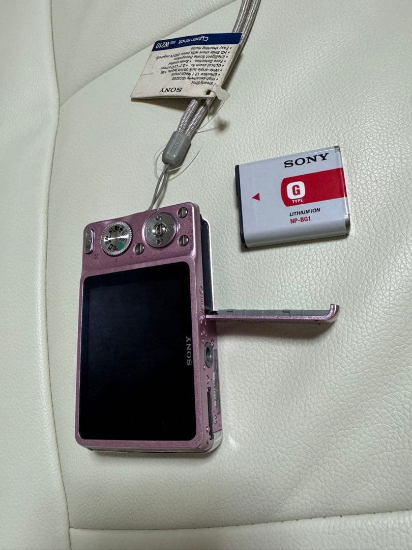 【ジャンク】SONY Cyber-shot DSC-W210 ピンク