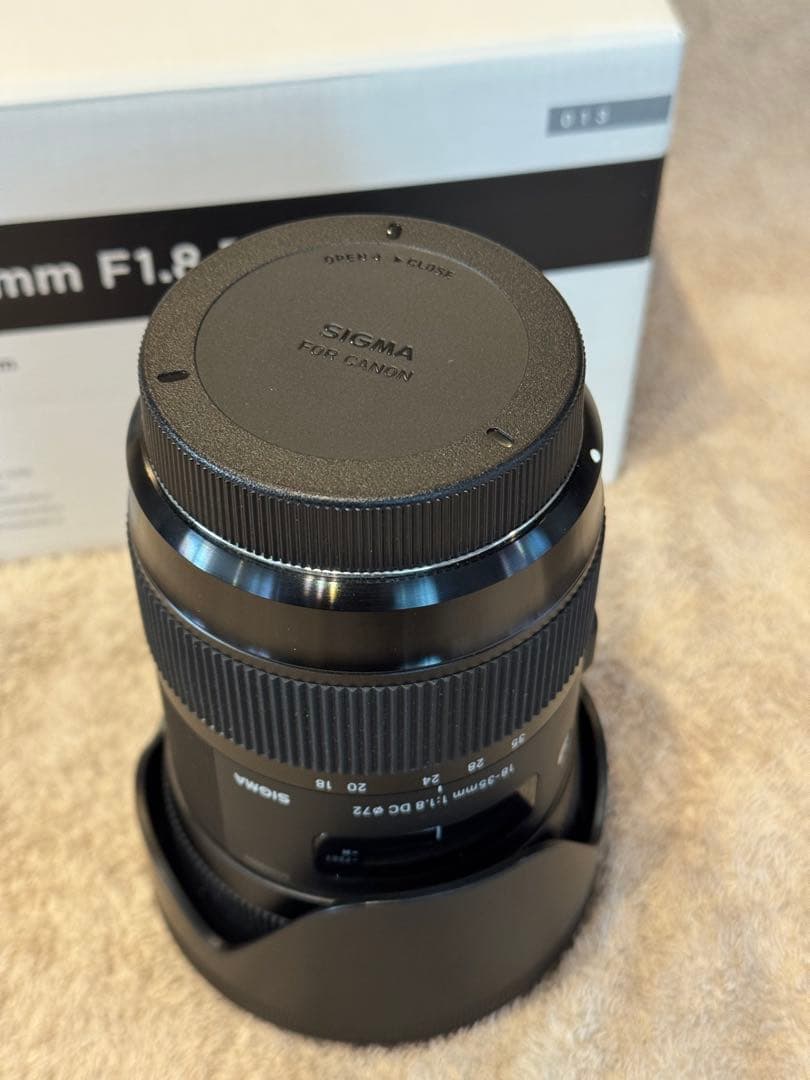 【美品】SIGMA Art 18-35mm F1.8 DC HSM CANON